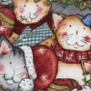 Christmas Catss Pet Blanket