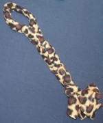 Fleece tug dog toy