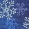 blue snowflakes cat collar