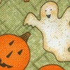 pumpkins and ghosts dog collar
