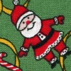 green tossed santas cat collar