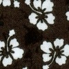 black hawaiian flowers cat collar