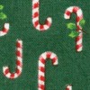 green candy canes dog collar