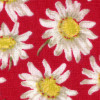 red daisies cat collar