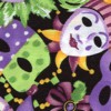mardi gras masks dog collar