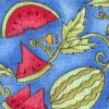 watermelon patch dog collar