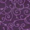 purple swirl cat collar