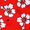 red hawaiian flowers cat collar