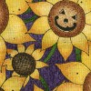 sunflowers dog collar