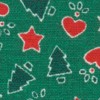 trees, hearts and stars cat collar