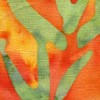 tropical batik dog collar