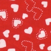 red and white hearts