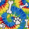 Rainbow Bones & Paws Blanket