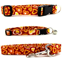 Feature - Curvy Hearts Dog Collars, Leashes and Cat Collars